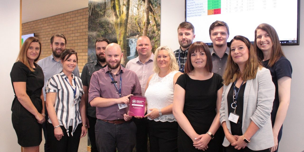 Council Scoops National Award for Customer Services
