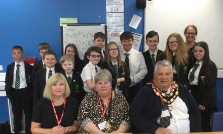 Greenfield Students Inspire Council Visit