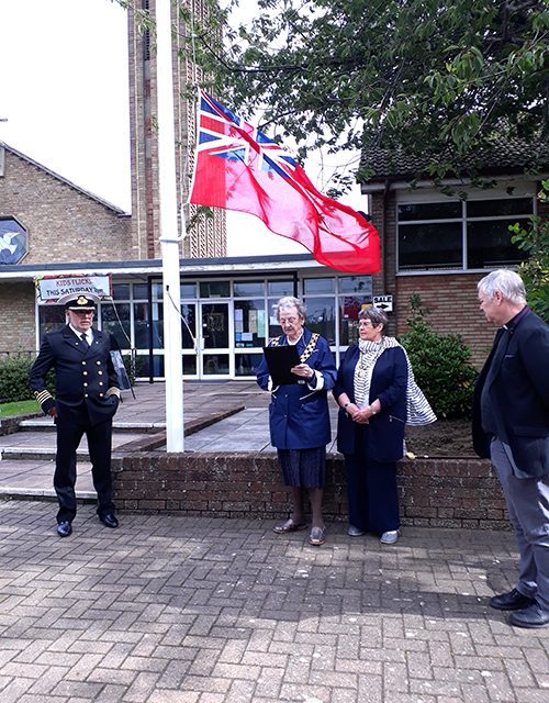 Town Marks Merchant Navy Day