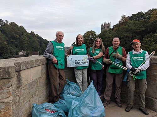 Durham Greenpeace Group Collecting Plastic Pollution