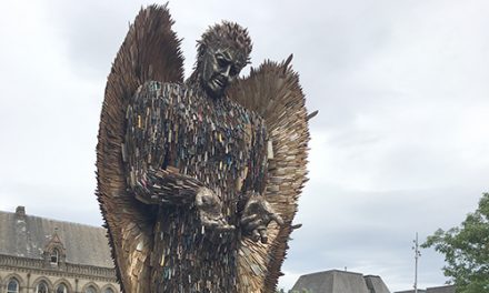 Parish Youth Visit Knife Angel