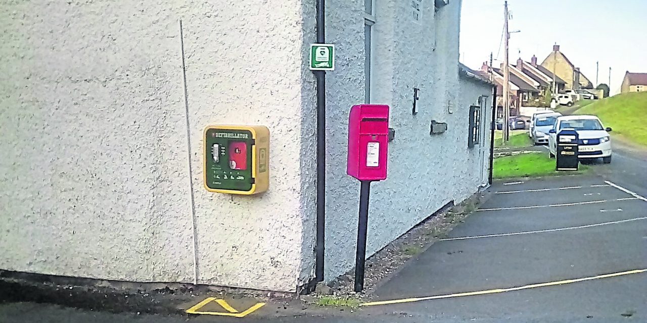 Defibrillator for Redworth Village