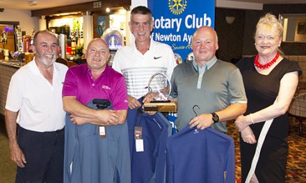 Sun Shines on Rotary Charity Golf Day