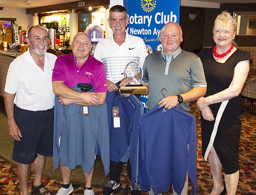 Sun Shines on Rotary Charity Golf Day