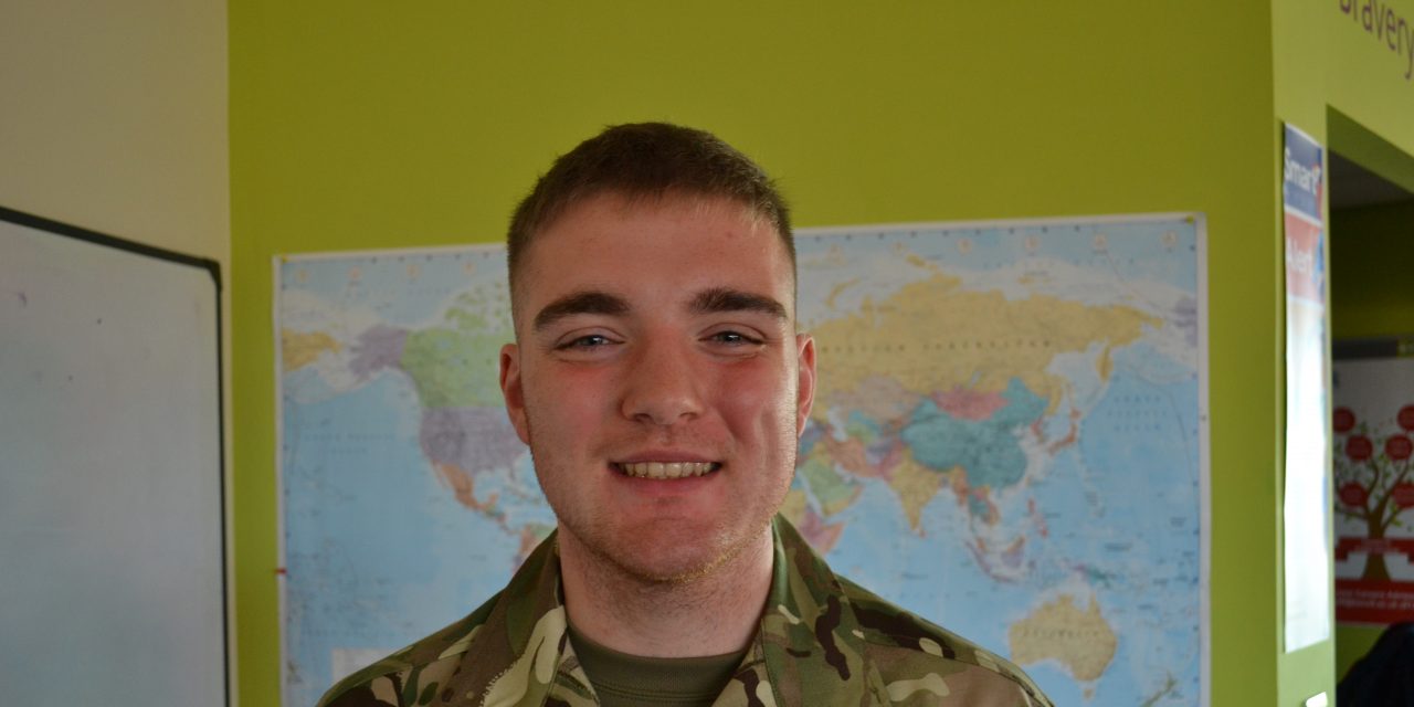 Matthew aims for maroon beret after passing Army training