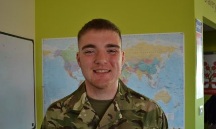 Matthew aims for maroon beret after passing Army training