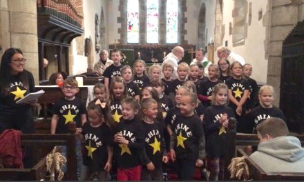 Shine Choir at Harvest Festival