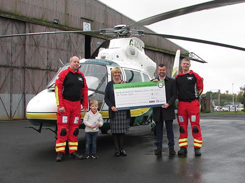 Ramsey’s of Newton Aycliffe Invited to Helicopter Tour