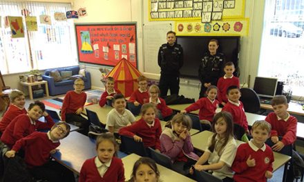 PCSO Visits School