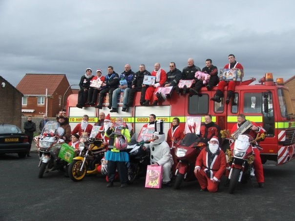 Turbinia & Aycliffe Bike Club Toy Run