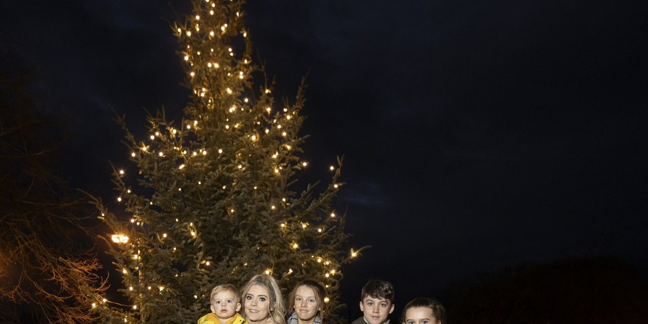 Inspirational girl brings festive sparkle to County Durham