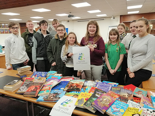 Aycliffe Youth Council Donate Books