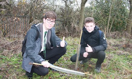 Woodham Students Help Plant Trees