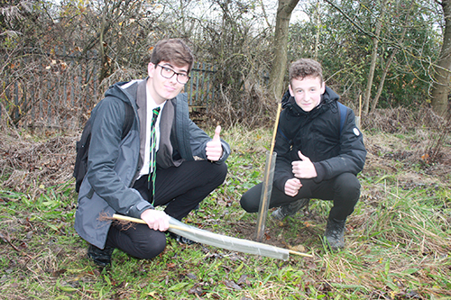 Woodham Students Help Plant Trees