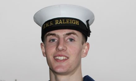 Royal Navy Recruit Heads off for First Boxing Tour