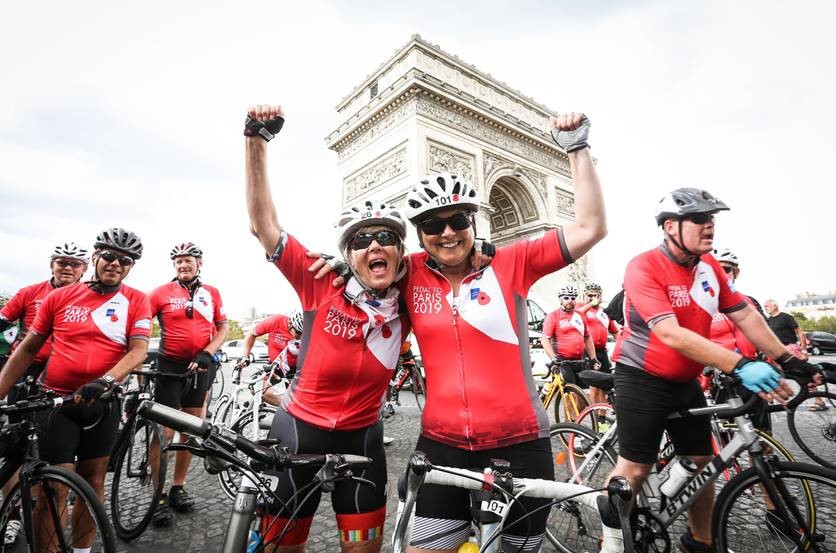 25th Anniversary Pedal to Paris
