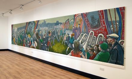 Historic Norman Cornish Mural Moved to New Home