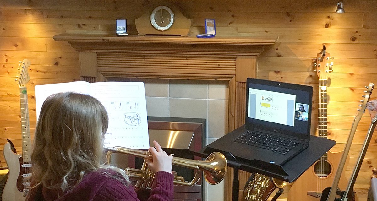 The Beat Goes On as School Music Service Moves Online