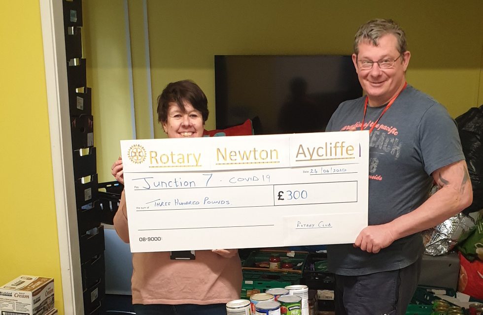 Rotary Donate to Junction7