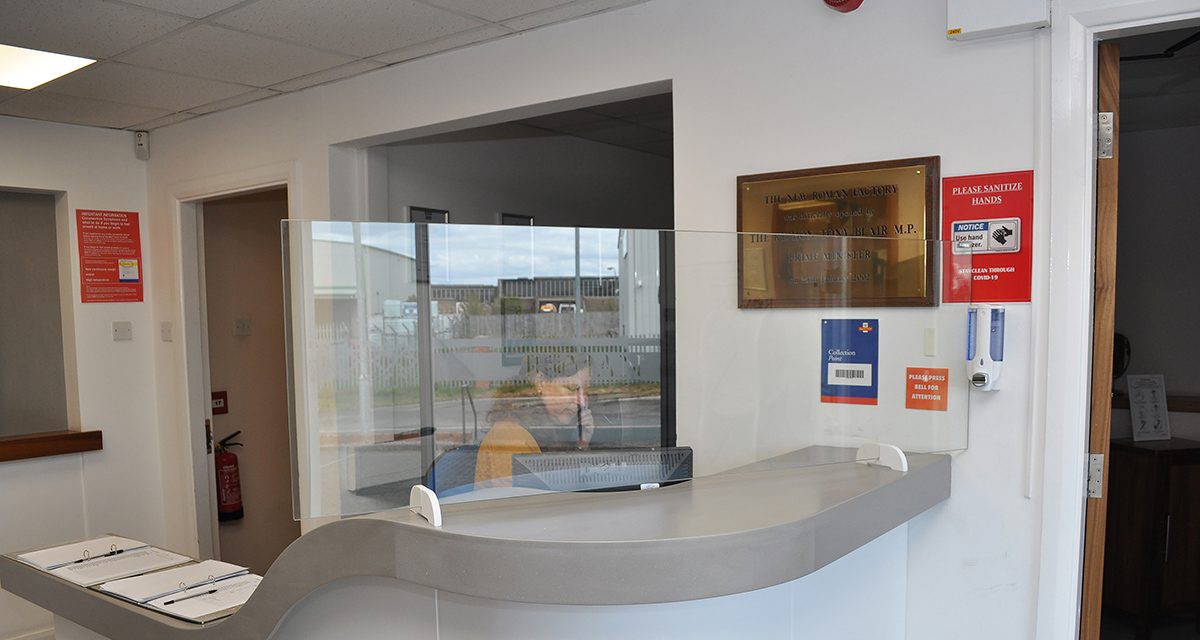 Roman Launches Desk & Reception Shields