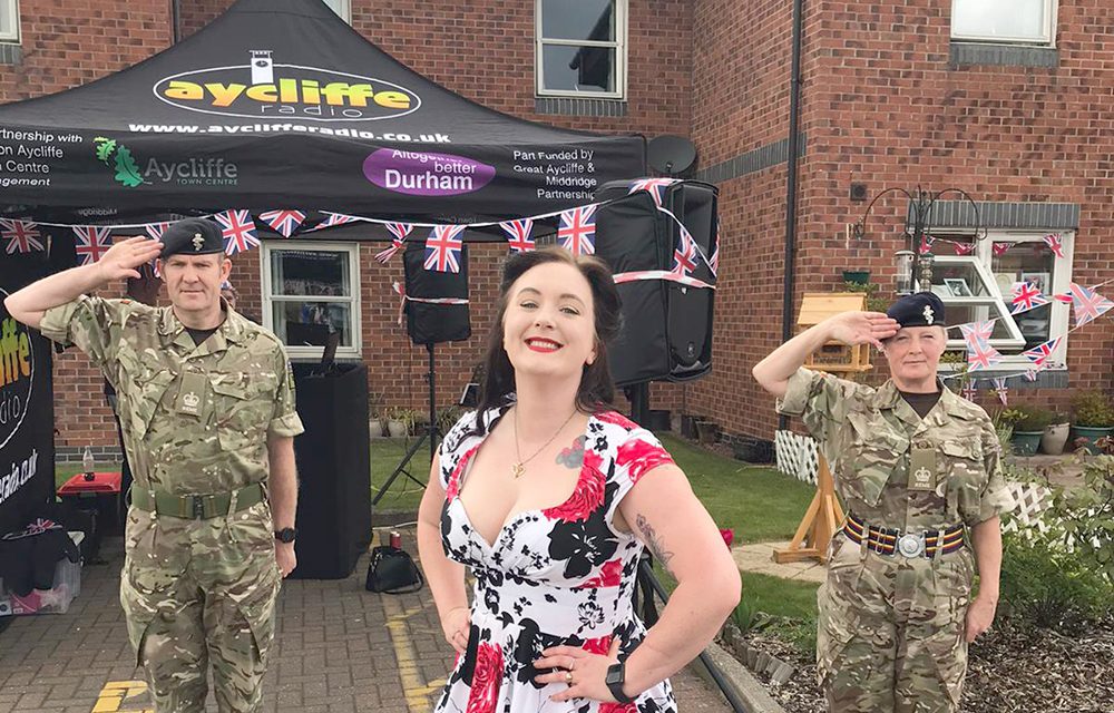 VE Day Celebrations at Rose Lodge home