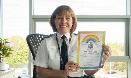 Police Issue Certificates of Achievement to School Pupils