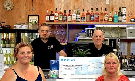 Gin Bar Supports Great Aycliffe Cancer Support Group