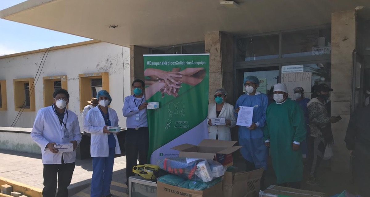 Supporting Fundraising Efforts to Fight Coronavirus in Peru