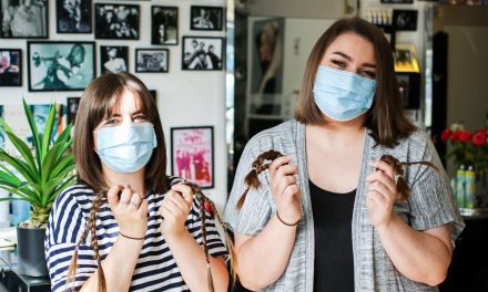 Crafters Brave the Chop for The Little Princess Trust