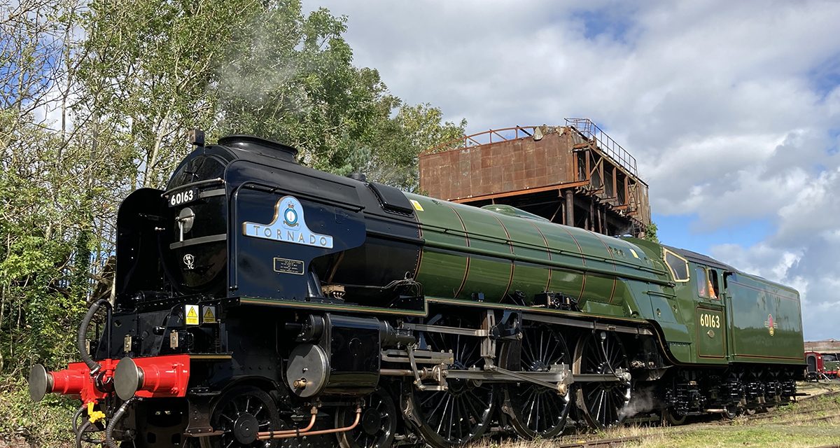 Tornado Returns to BR Locomotive Green Livery for 30th Anniversary