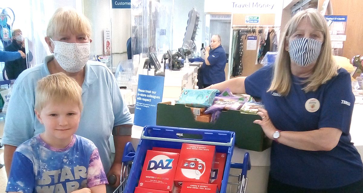 Shirley Community Champion at Tesco Newton News Shirley Community Champion at Tesco Newton News