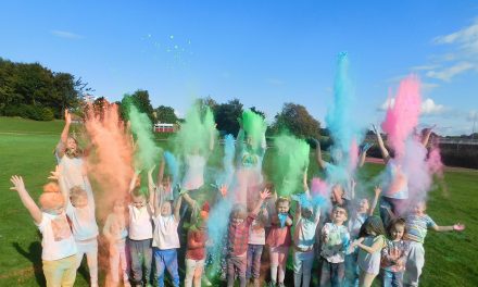 Horndale School Colour Run for ‘Race for Life’