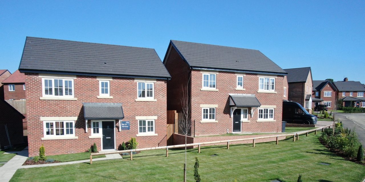 First Homes Constructed on Second Phase of Heighington Development