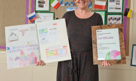 Schools awarded for their global efforts