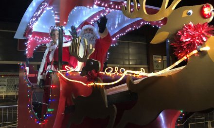 Drive Thru Santa Lifting the Town’s Community Spirit