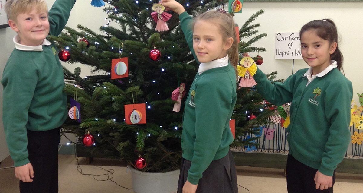 Christmas Countdown Wishes at Sugar Hill School