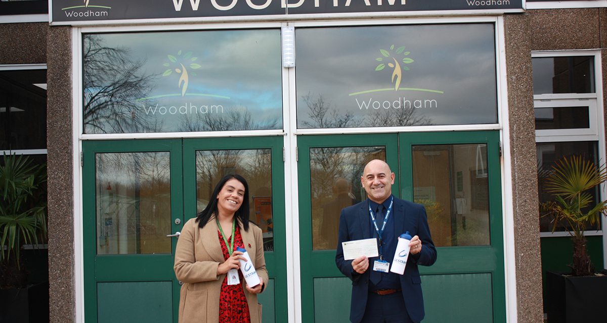 Gestamp Donation to Woodham Academy Newton News