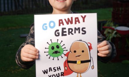 Schoolchildren get creative to design handwashing posters as part of battle to beat coronavirus pandemic