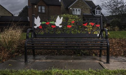 New First World War memorial bench part of Find and Fix project at Gilesgate