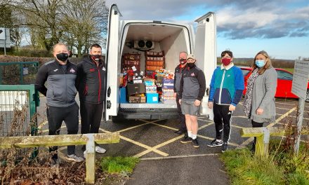 Heighington FC Support Food Banks