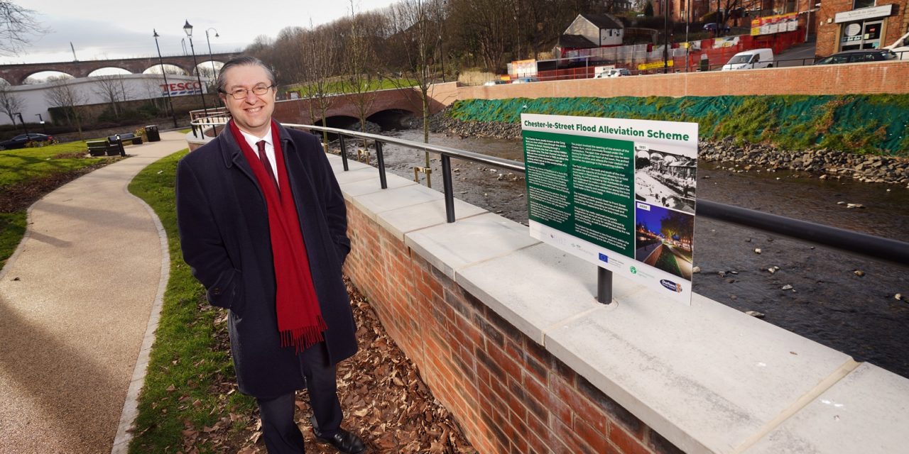 Chester-le-Street flood prevention works complete