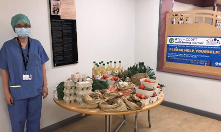 Charity Donates Large Veg Boxes for Busy Hospital Staff