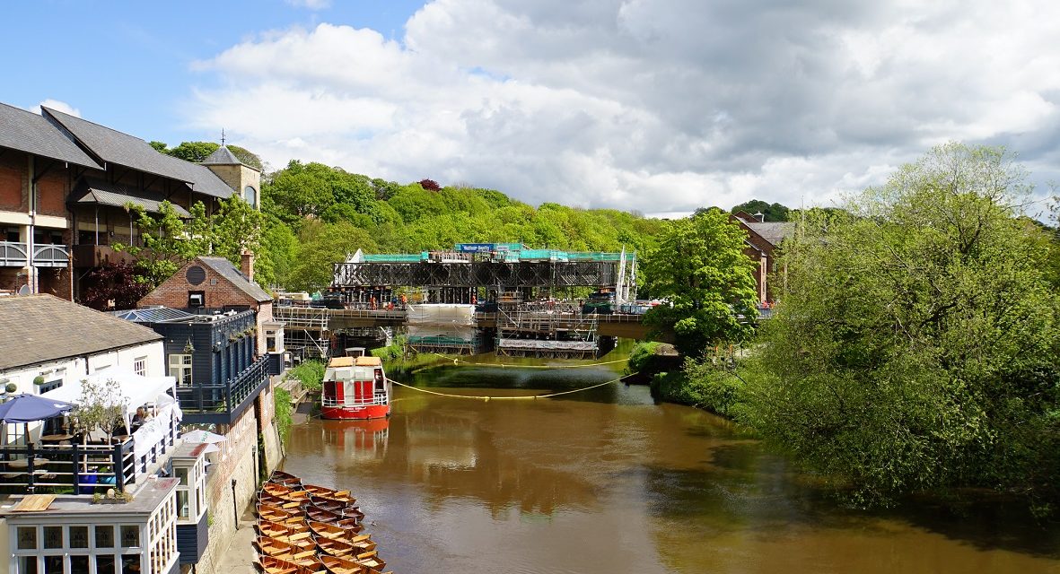 Progress update on New Elvet Bridge works