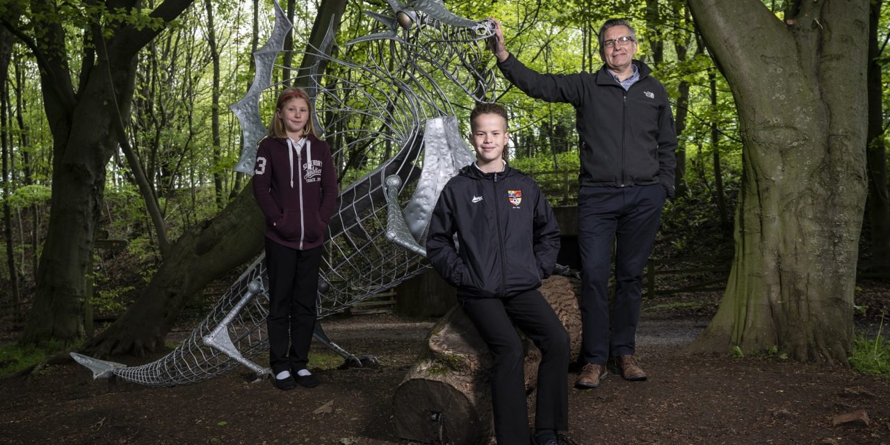 Sculptures inspired by popular characters installed at County Durham attraction