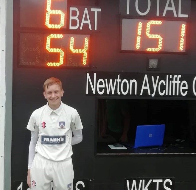 Aycliffe Cricket Club Scoreboard Report