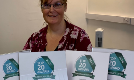 Special award win for local care company