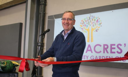 MP Launches Five Acres Community Garden