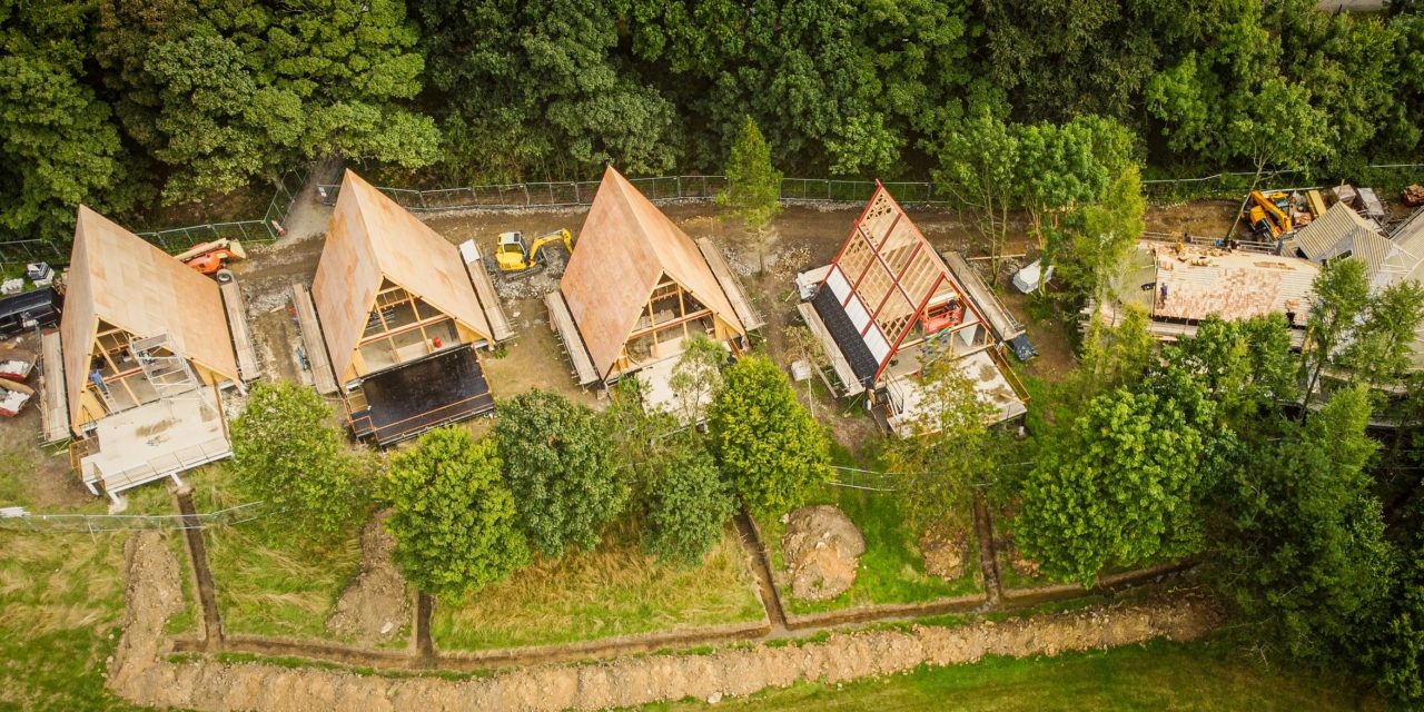 WORK UNDERWAY AT RAMSIDE HALL HOTEL’S FIVE NEW TREEHOUSES…