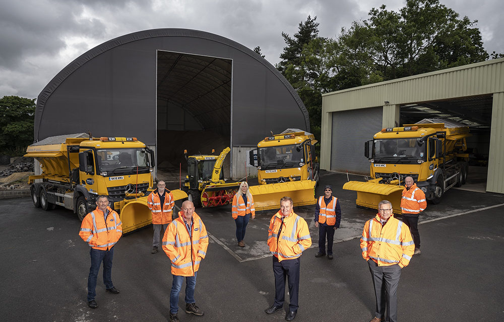 Getting County Roads Ready for Winter