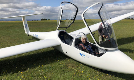 91 Year Old Takes to the Skies